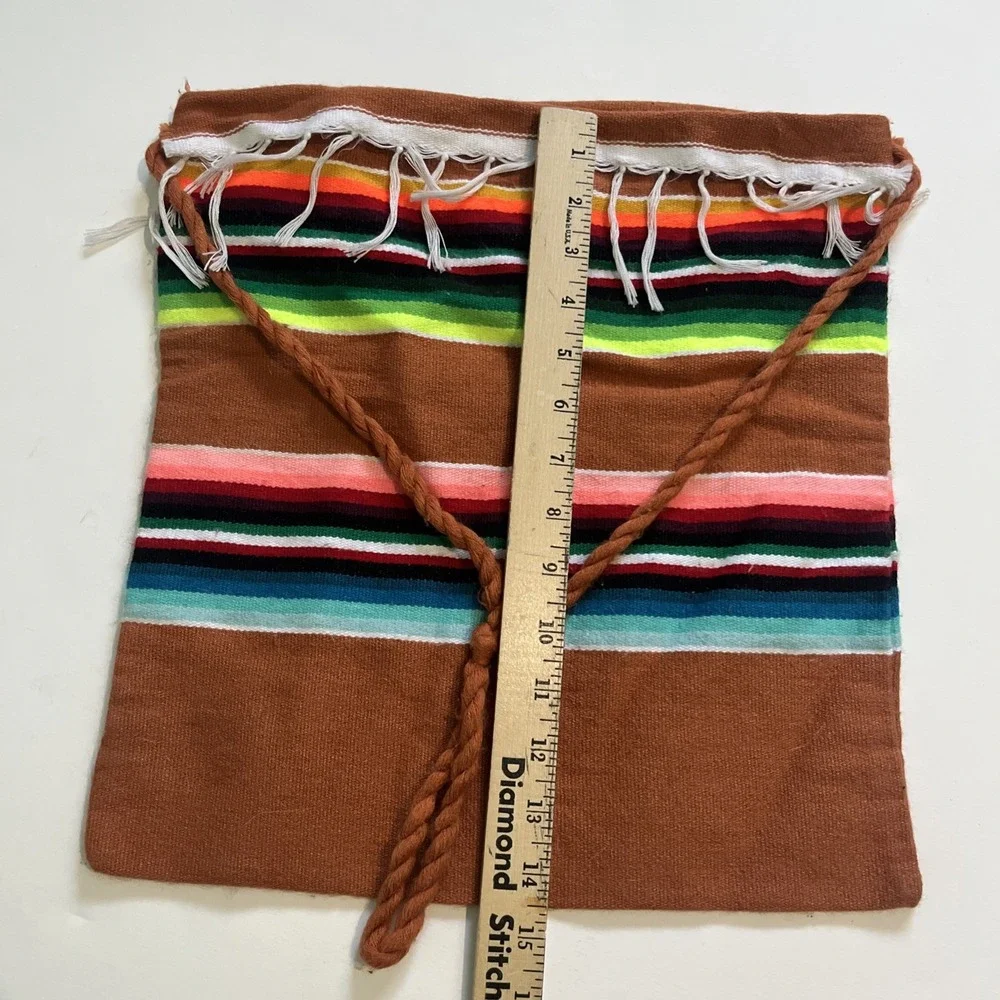 Southwest Style Fringe Sack‎ Bag